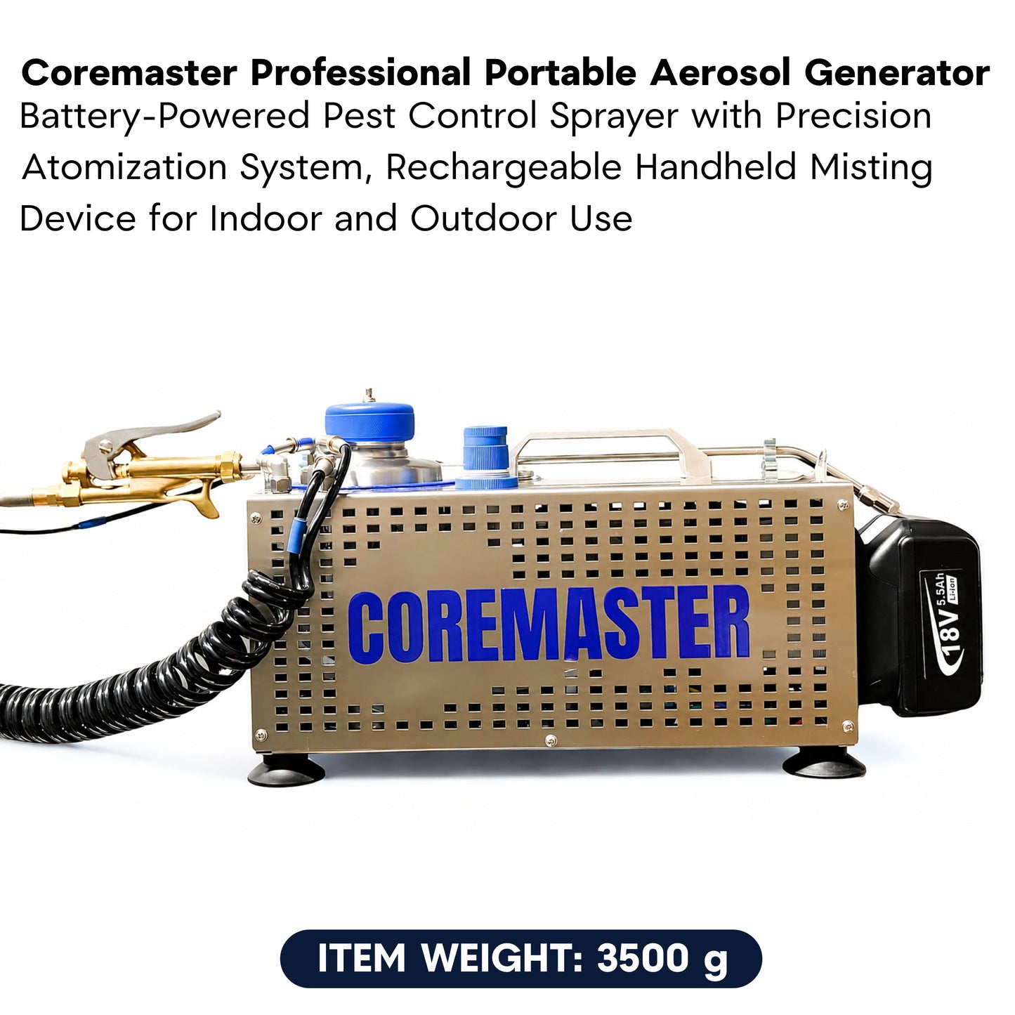 Battery Operated Aerosol Machine