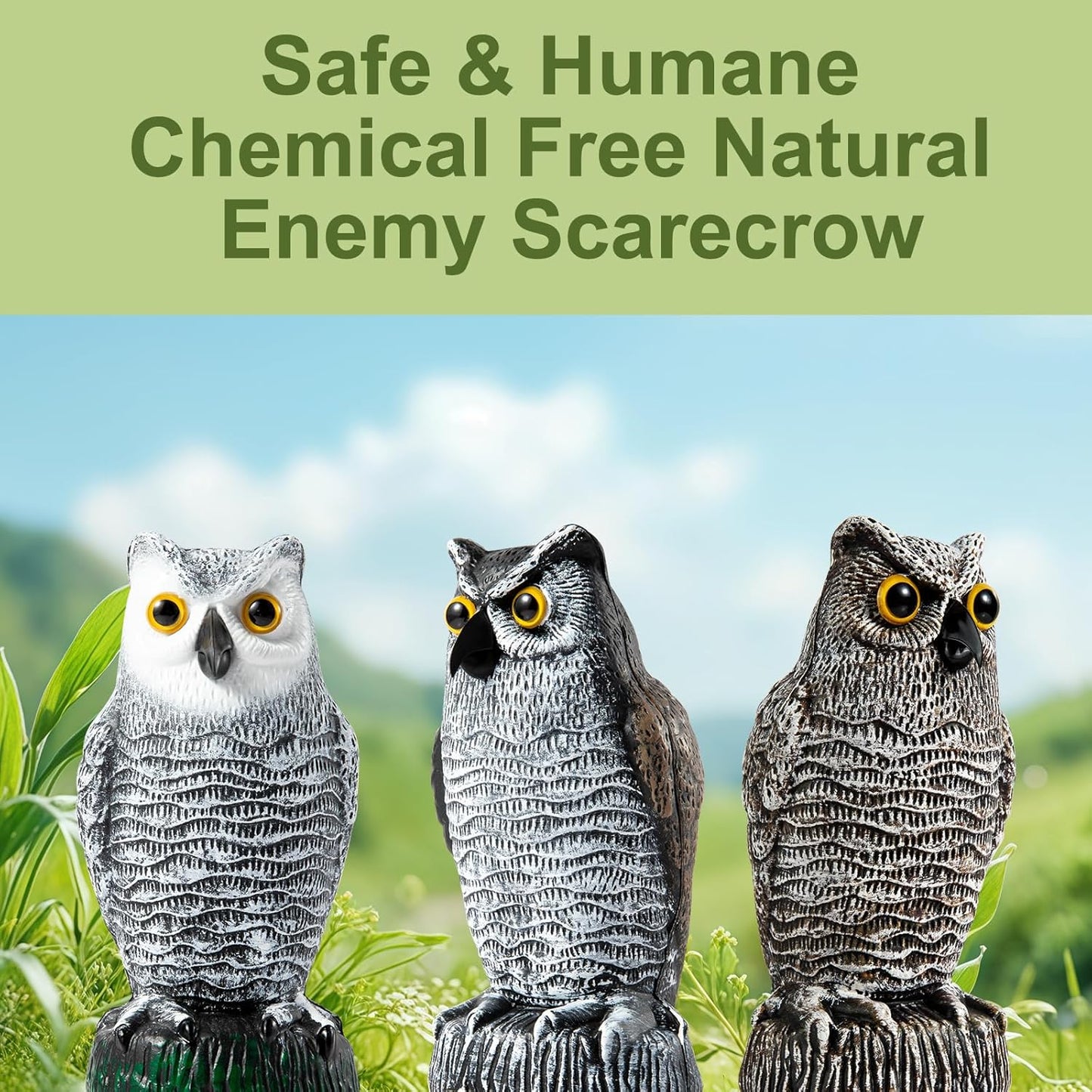 Coremaster Bird Scare Plastic Owl