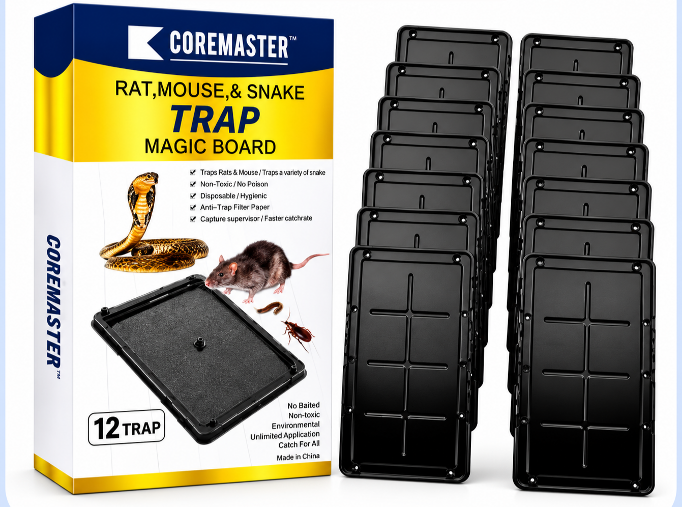 Rat / Snack Magic Glueboards