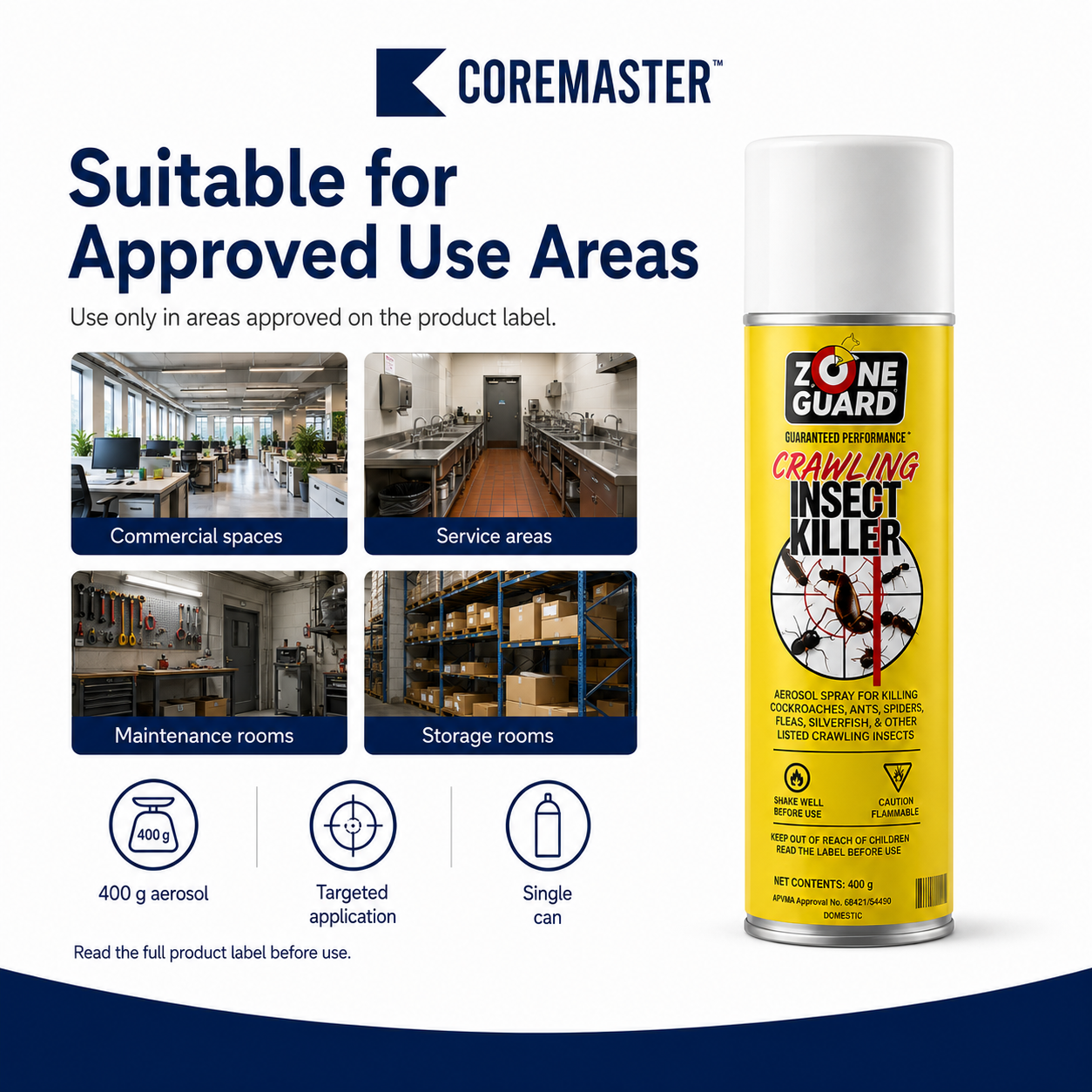 Coremaster Crawling Insect Killer