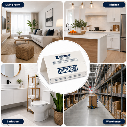 CatchCore Mouse & Insect Glue Traps for Indoor Pest Control