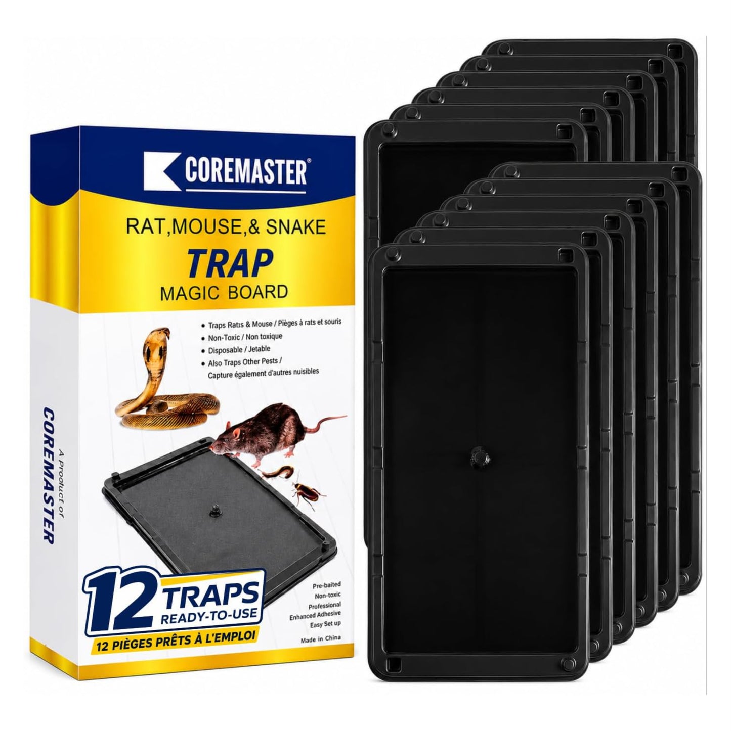 12- Pack Rat / Snack Magic Glueboards