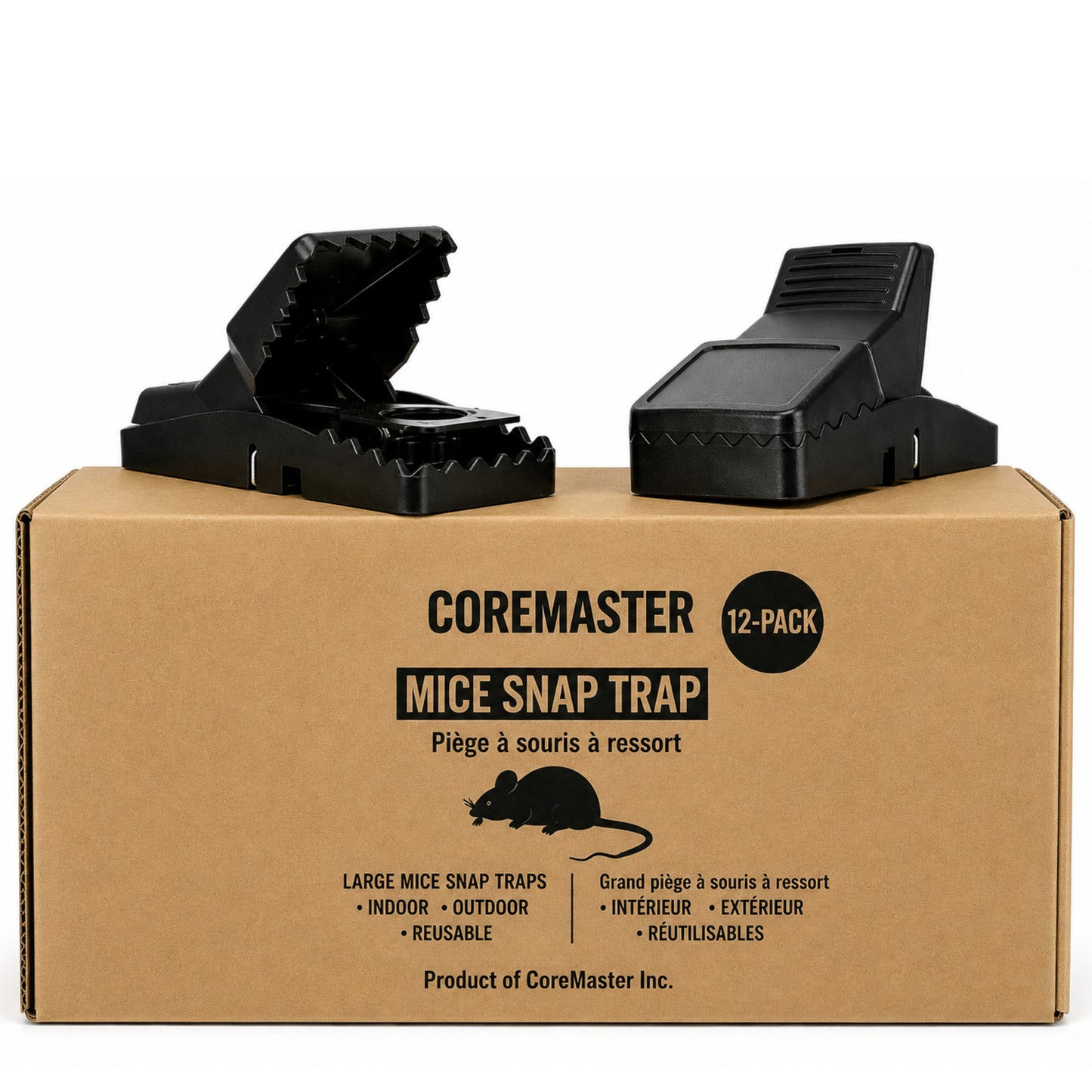 12- Pack Mice Snap Trap