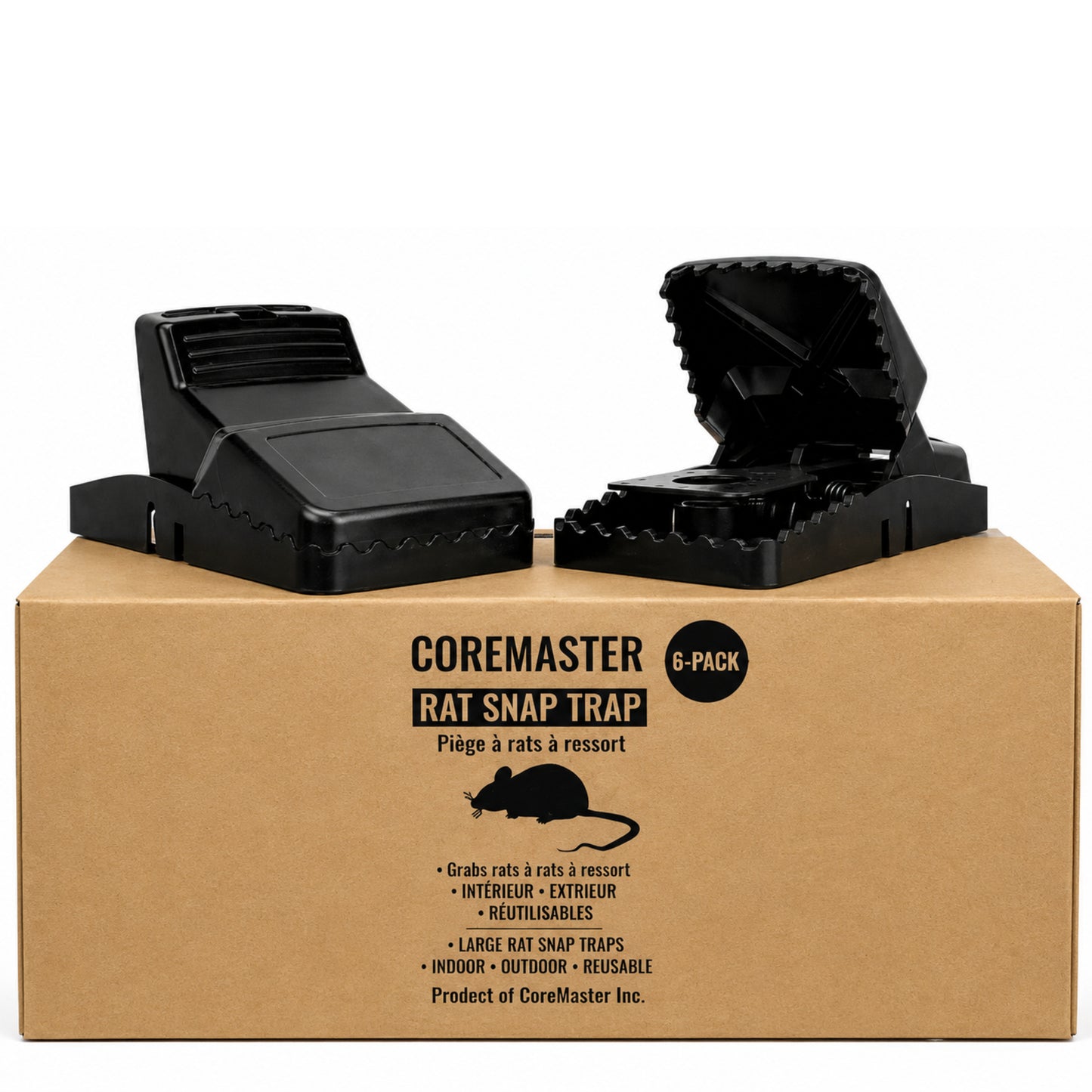 6-Pack Rat Snap Trap