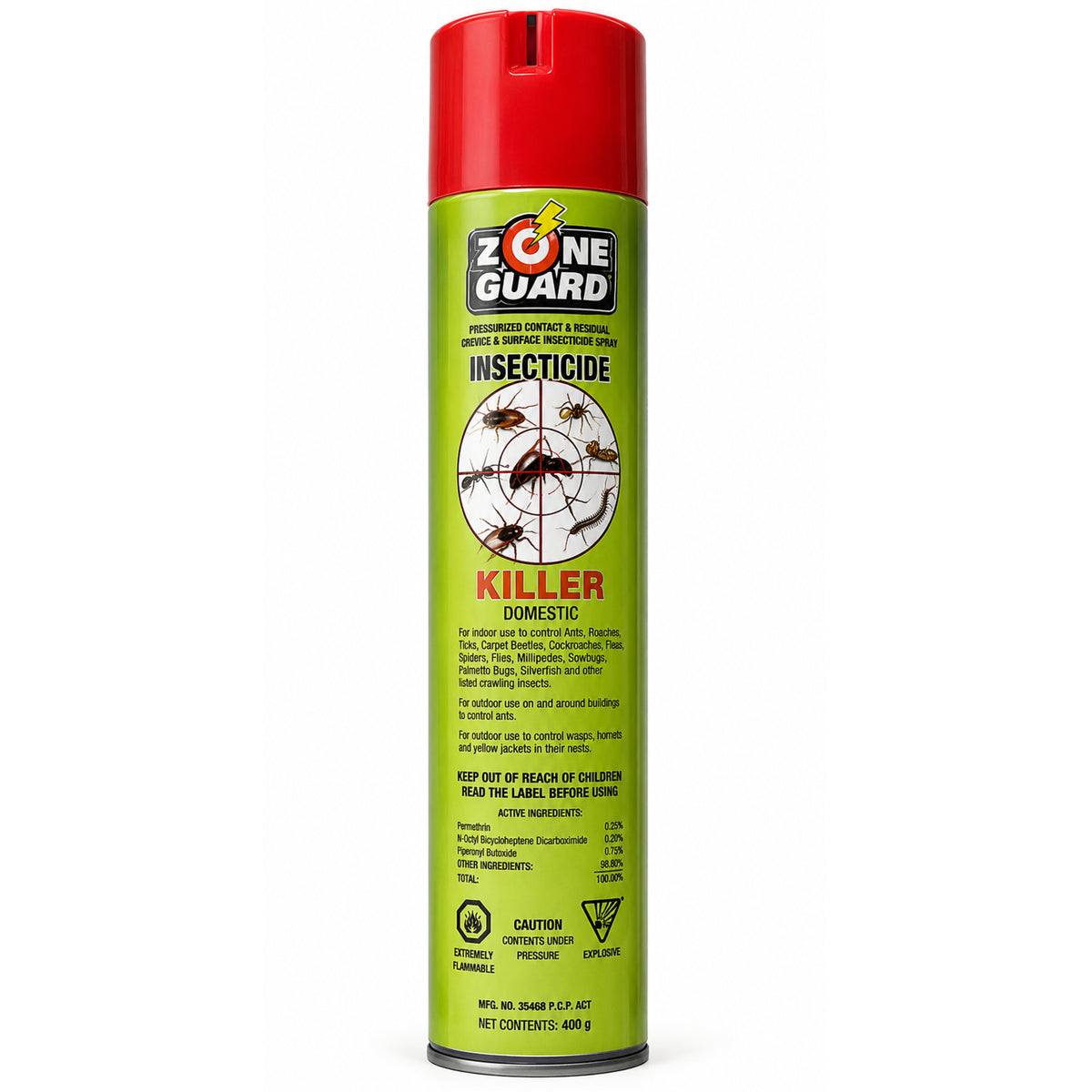 Aerosol ZG 407 Commercial Sprat Bottle