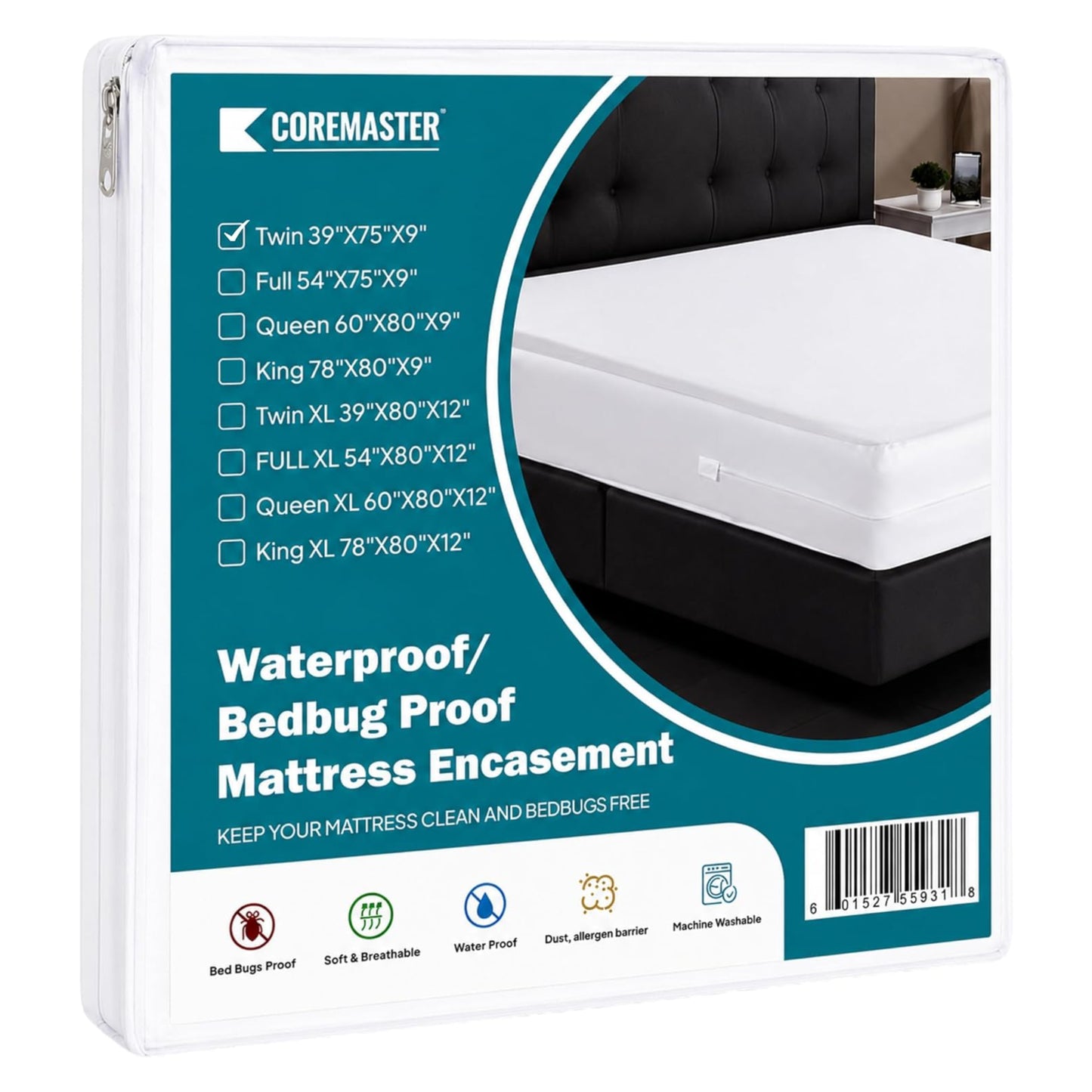 Bed Bugs Mattress Cover