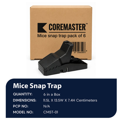 6-Pack Mice Snap trap