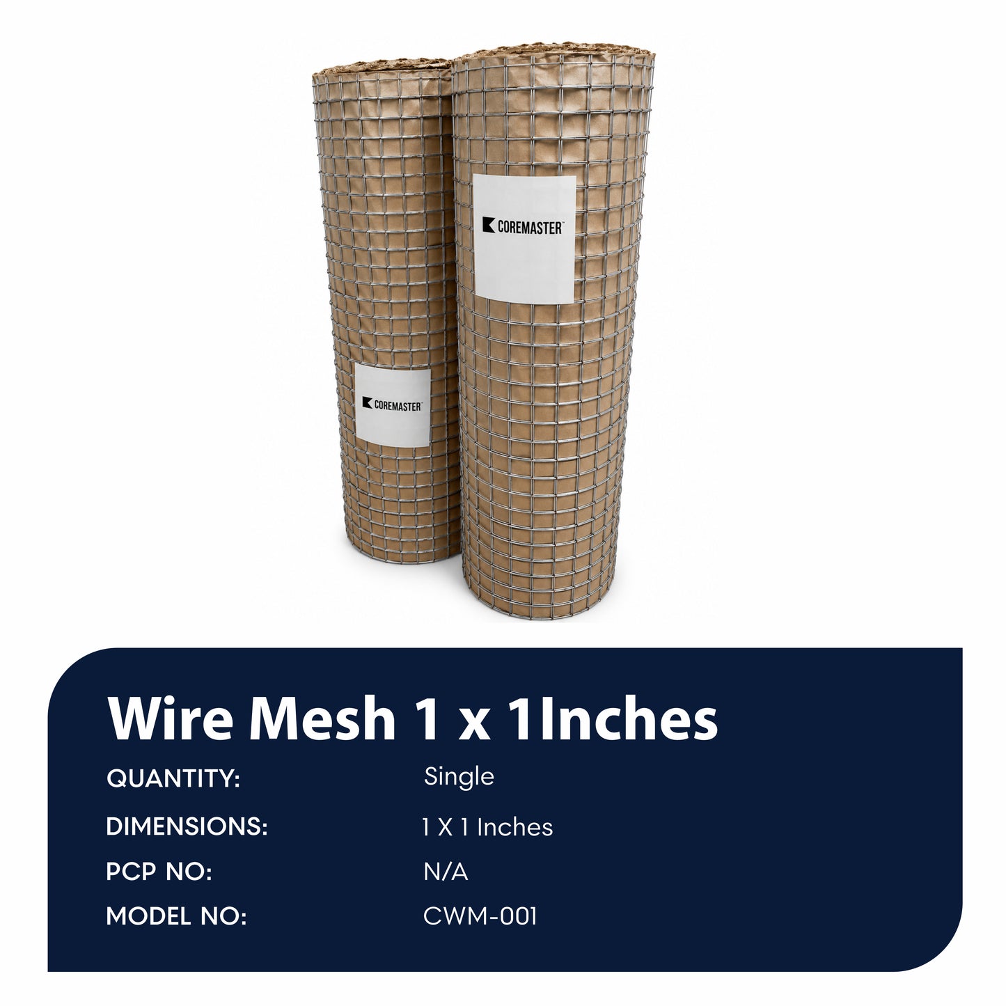 3Ftx25Ft Wire Mesh 1x1 Inches
