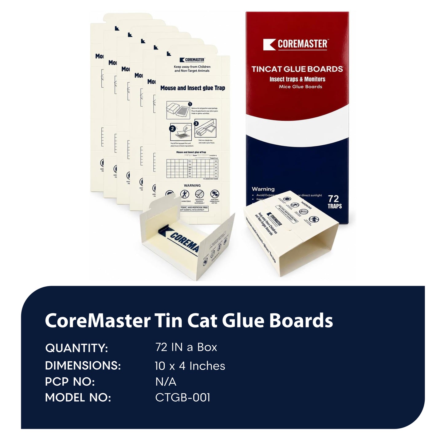 Tin Cat Glue Boards