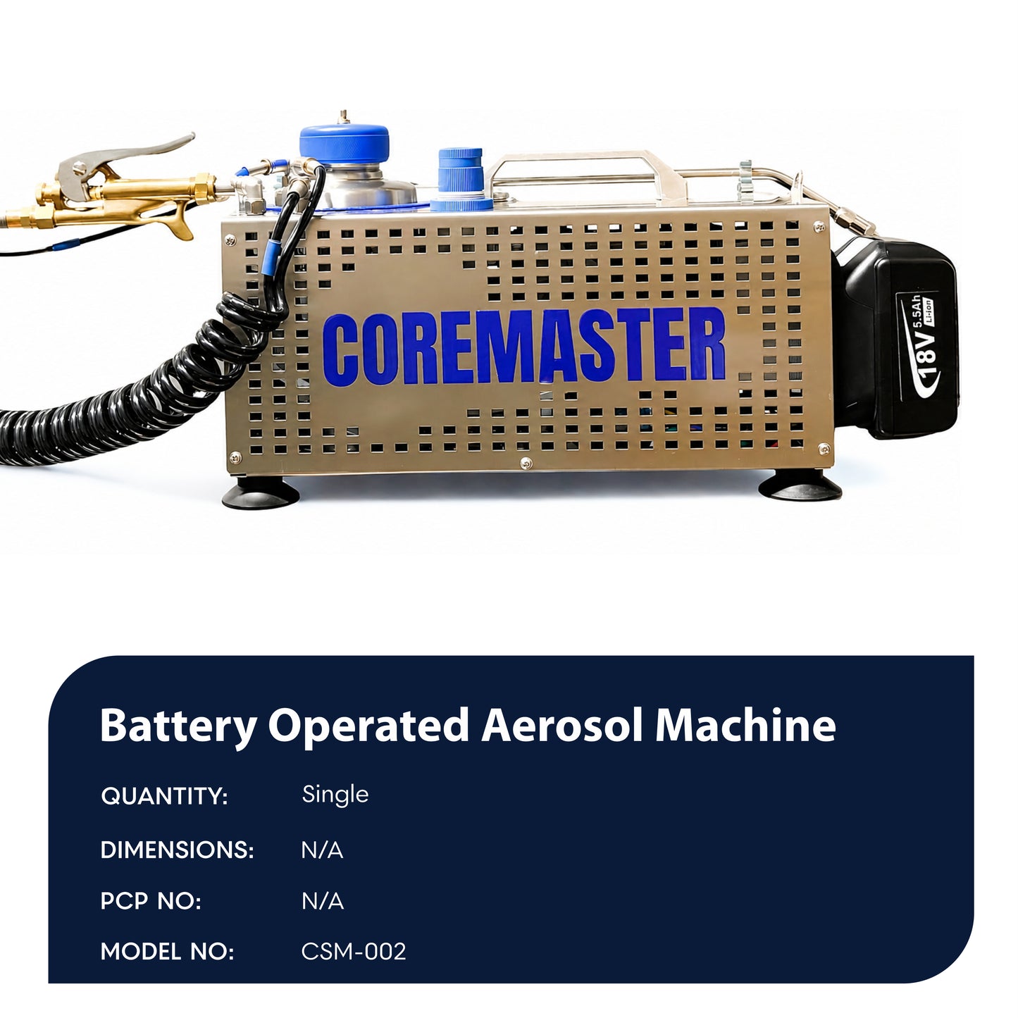 Battery Operated Aerosol Machine