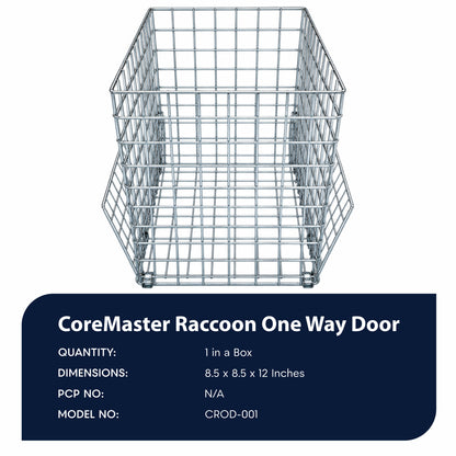 Raccoon One Way Door