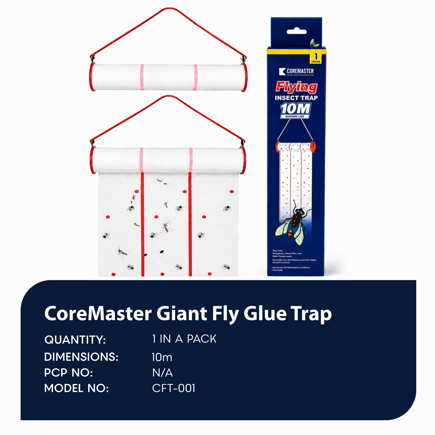 Giant Fly Glue Trap (10m)