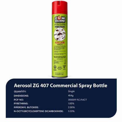 Aerosol ZG 407 Commercial Spray Bottle