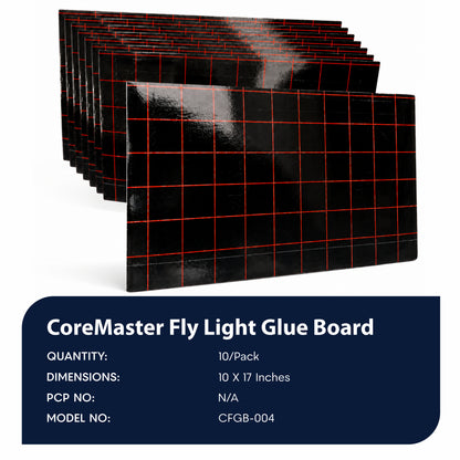 10-Pack Fly Light Glue Board
