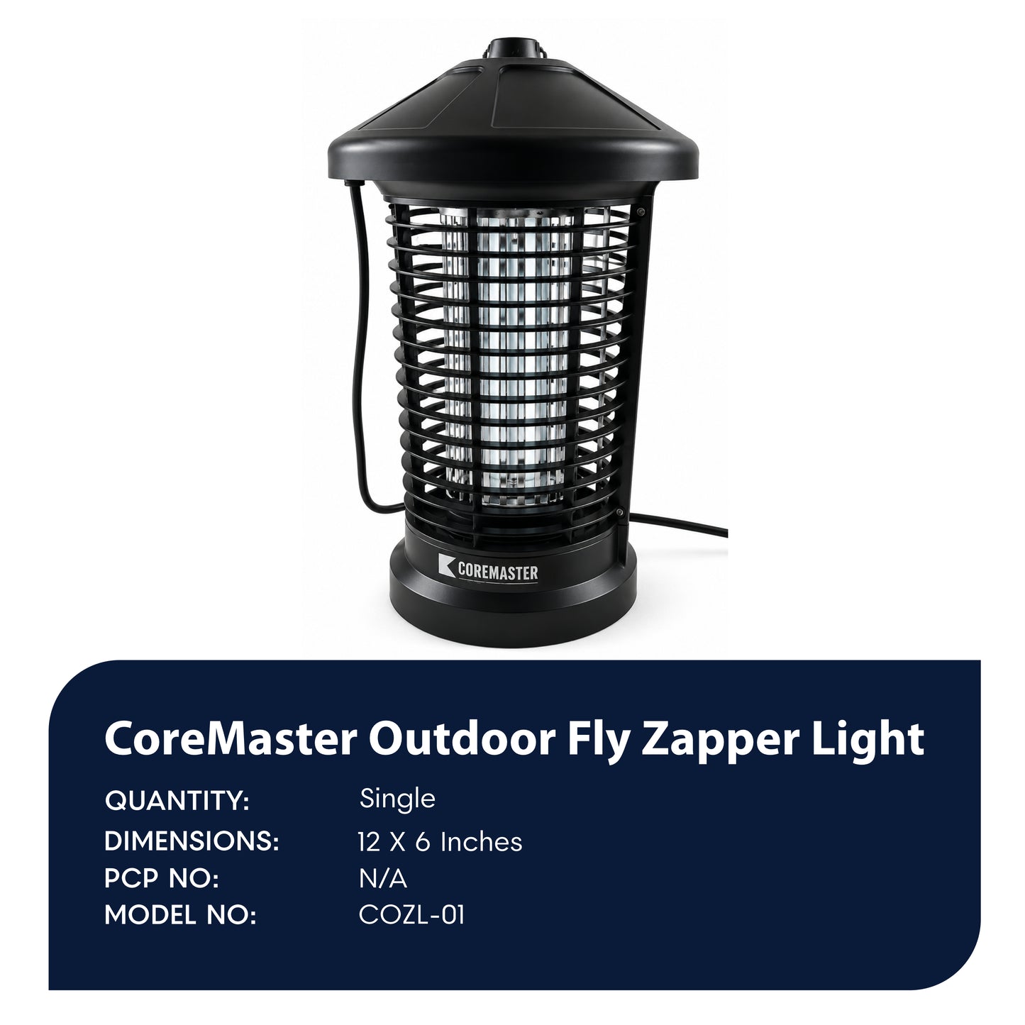 Outdoor Fly zapper Light