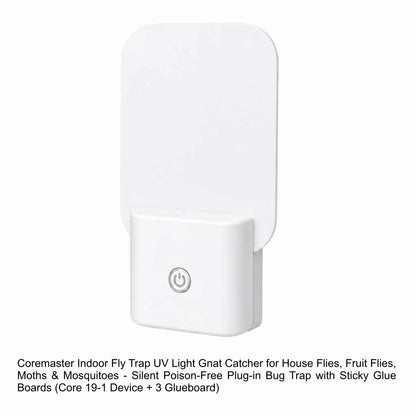 Core 19 indoor fly trap 1 device, 3 Glue Boards