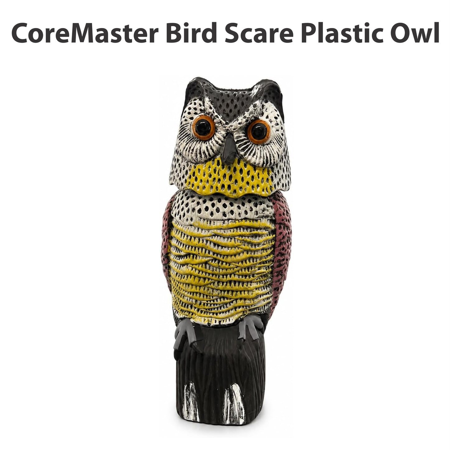 Bird Scare Plastic Owl