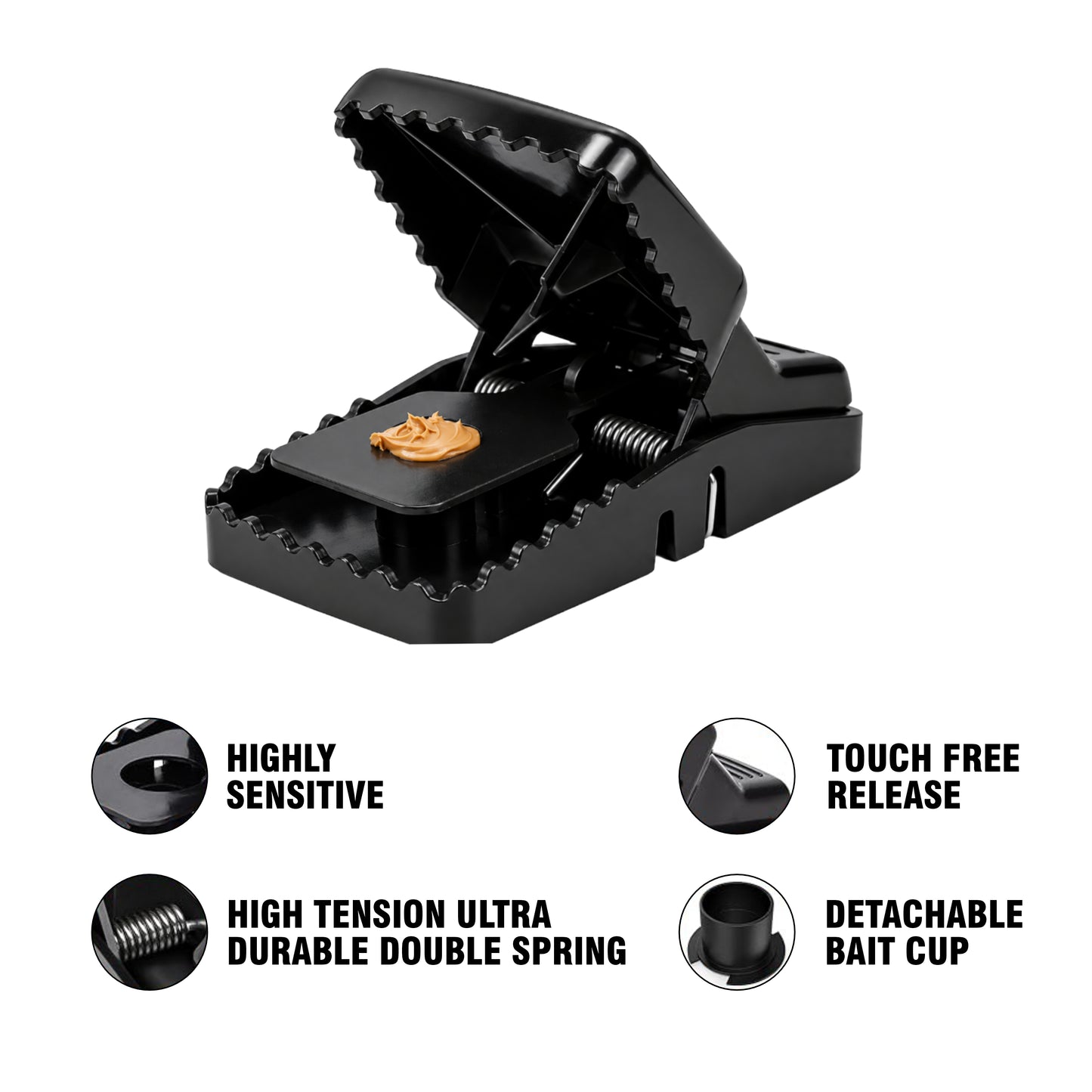 6-Pack Mice Snap trap