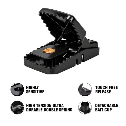 6-Pack Mice Snap trap