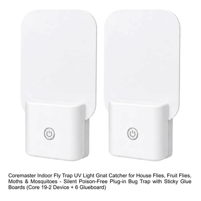 Core 19 indoor fly trap 2 device, 6 Glue Boards