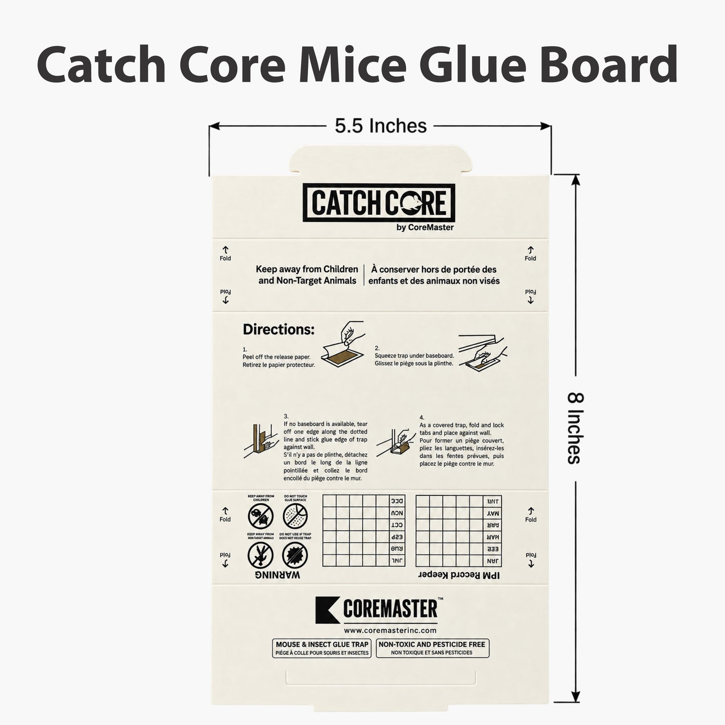 Catch Core Mice Glue Board