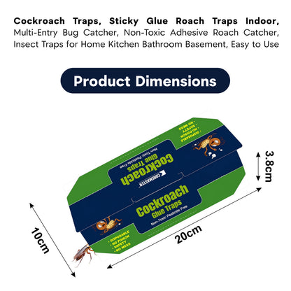 CoreMaster Cockroach Glue Trap (Blue)