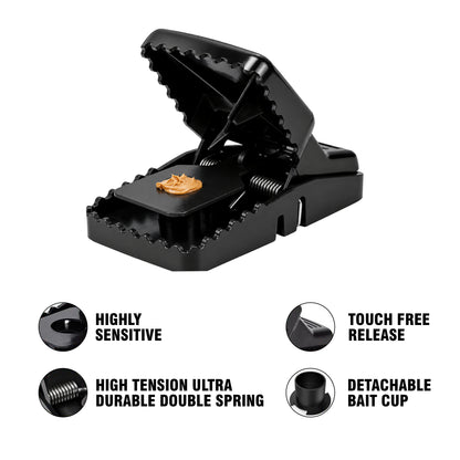 6-Pack Rat Snap Trap