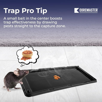 Mouse Glue Traps, 24 Pack, Sticky Traps for Mice, Rats & Snakes