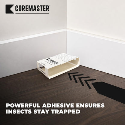 Coremaster Insect Monitor Traps for Roaches, Ants & Crawling Insects
