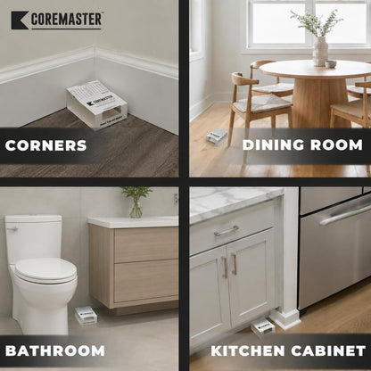 Coremaster Insect Monitor Traps for Roaches, Ants & Crawling Insects