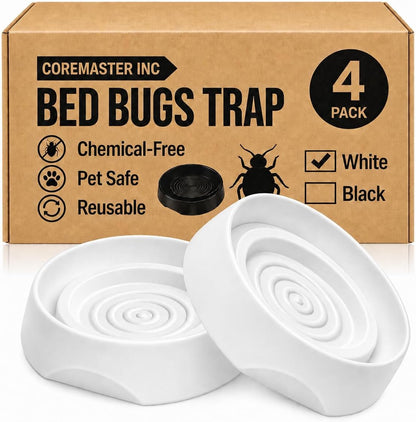 Coremaster Bed Bug Interceptors for Beds & Furniture - Chemical-Free Monitors