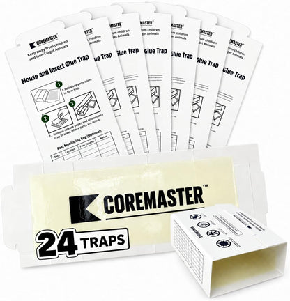 24 Pack Mouse & Insect Glue Traps – Indoor Pest Control