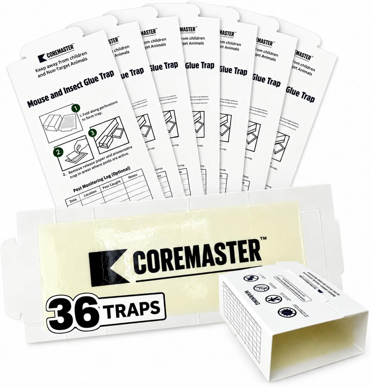 24 Pack Mouse & Insect Glue Traps – Indoor Pest Control