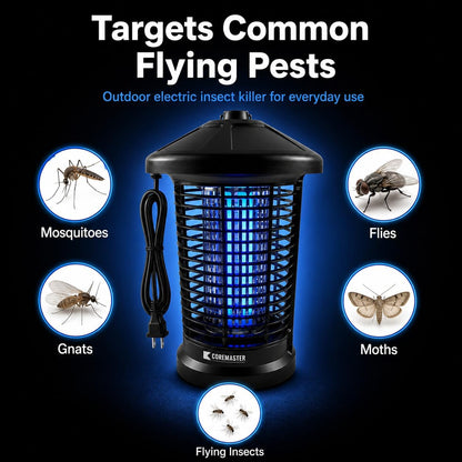 Coremaster Core 506 Outdoor Insect Killer – 18W LED Bug Zapper for Patio, Garden & Backyard