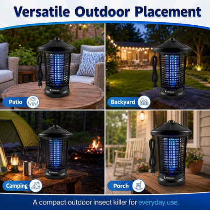 Coremaster Core 506 Outdoor Insect Killer – 18W LED Bug Zapper for Patio, Garden & Backyard