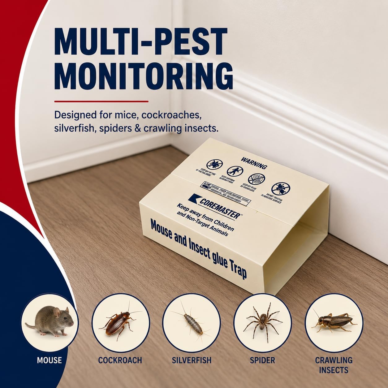 36 Pack Mouse & Insect Glue Traps – Indoor Pest Control