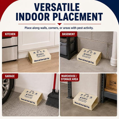 36 Pack Mouse & Insect Glue Traps – Indoor Pest Control