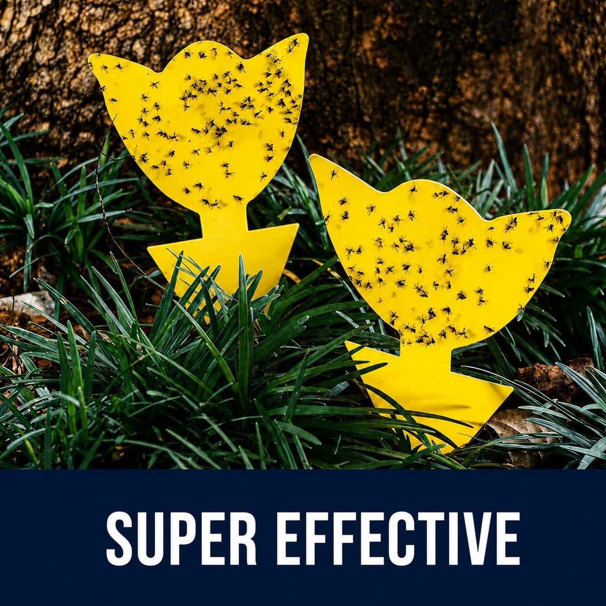 Coremaster Yellow Sticky Gnat Traps for Houseplants - 10, 20 & 36 Pack