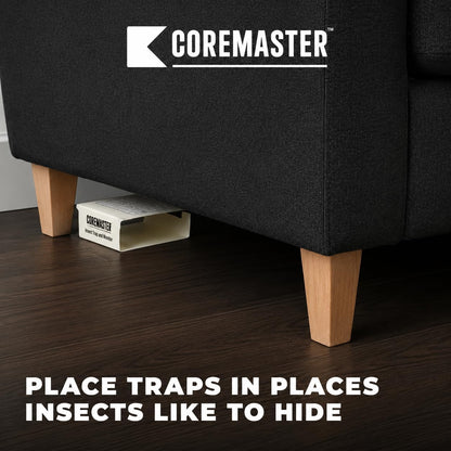 Coremaster Insect Monitor Traps for Roaches, Ants & Crawling Insects