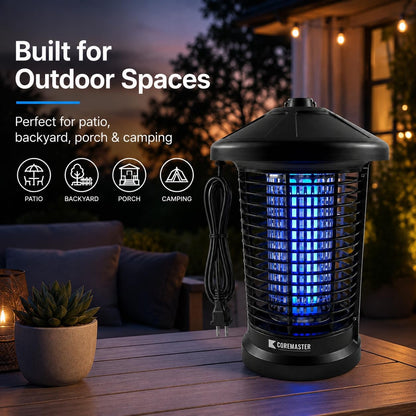 Coremaster Core 506 Outdoor Insect Killer – 18W LED Bug Zapper for Patio, Garden & Backyard