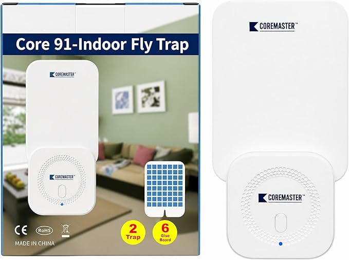 Coremaster Core 91 Indoor Fly Trap with  Glue Boards