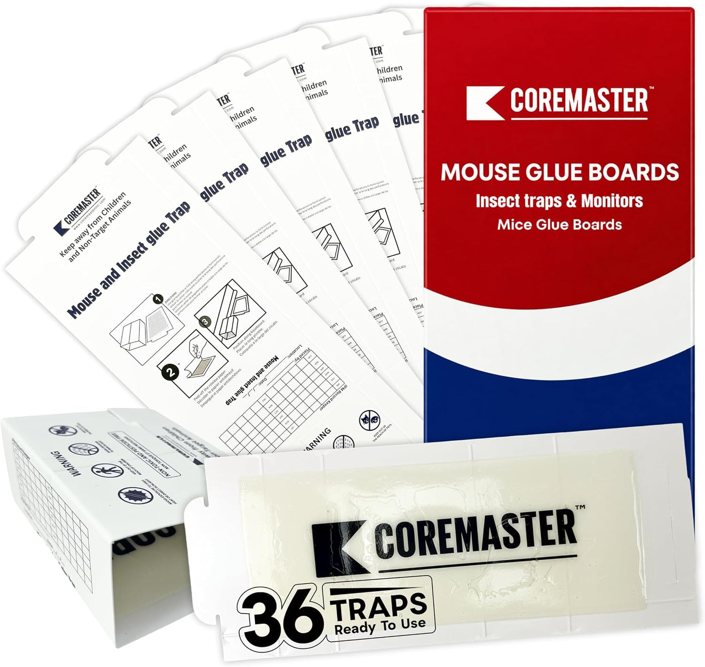 36 Pack Mouse & Insect Glue Traps – Indoor Pest Control