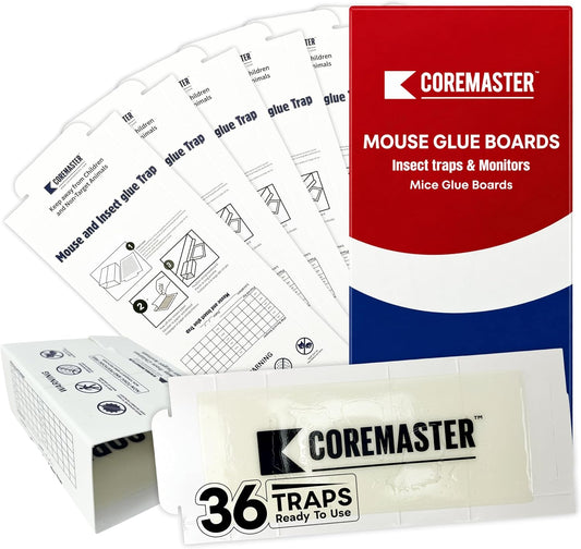 36 Pack Mouse & Insect Glue Traps – Indoor Pest Control