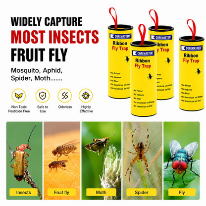 Coremaster Fly Ribbon Trap - Sticky Hanging Fly Tape