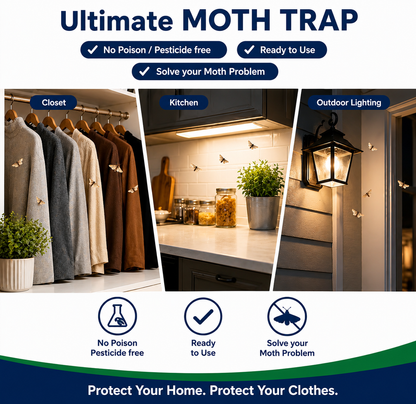 Coremaster Clothes Moth Traps