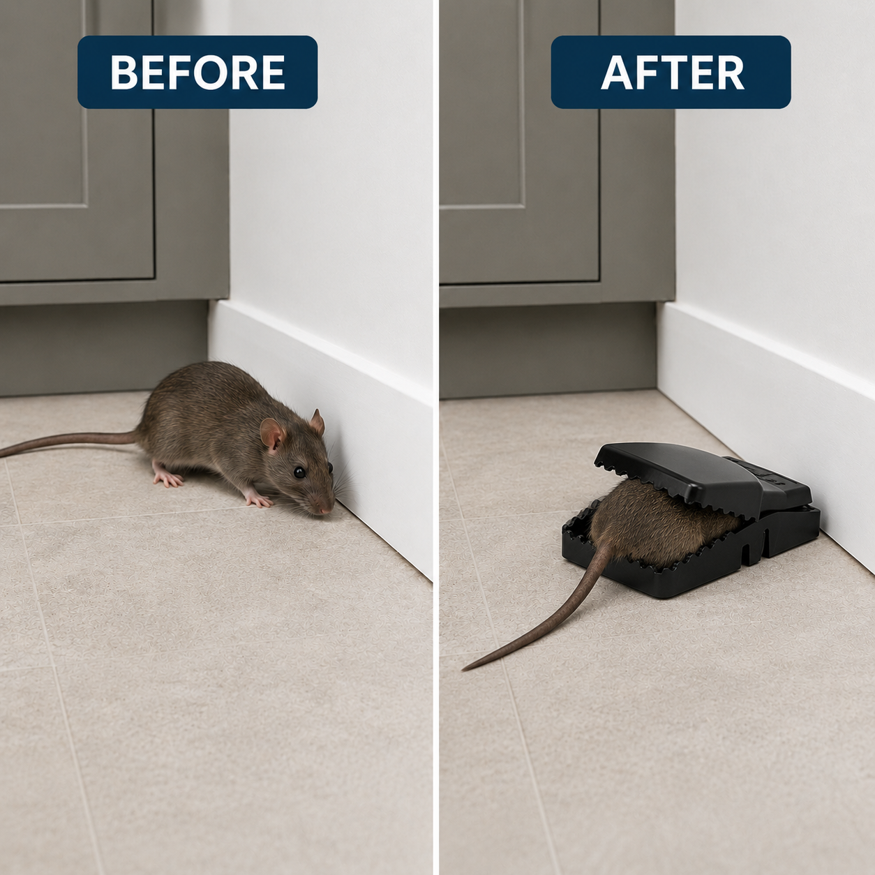 Coremaster Professional Rodent Snap Traps for Rats & Mice
