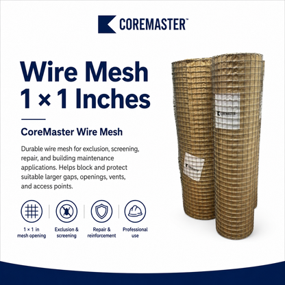 CoreMaster Wire Mesh 1 × 1 Inches