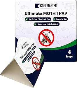 Coremaster Clothes Moth Traps