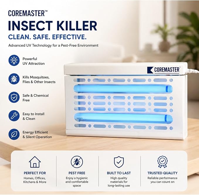 Coremaster FlyHunter 30 Commercial Fly Light Trap - White