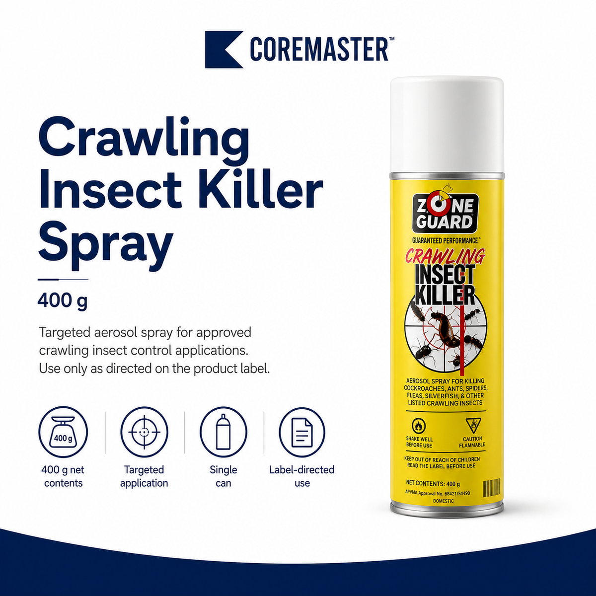 Chef Master Insect Control Coremaster Crawling Insect Killer – Core Master Store